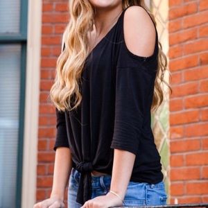 Open Shoulder Blouse